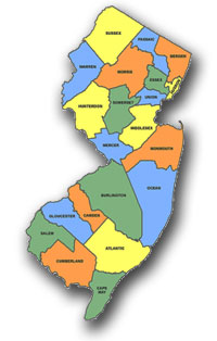 Lyme Disease in New Jersey by County